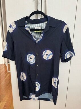 NWOT Scotch & Soda Printed Shirt (Youth Size 16)